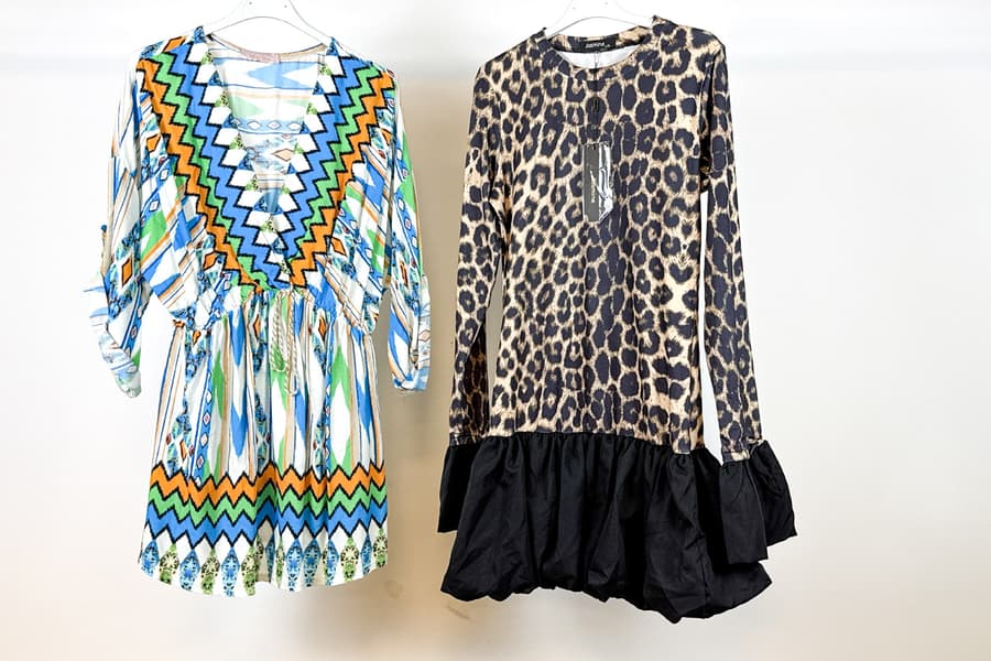 2 Damen Kleider, Gr. L/XL